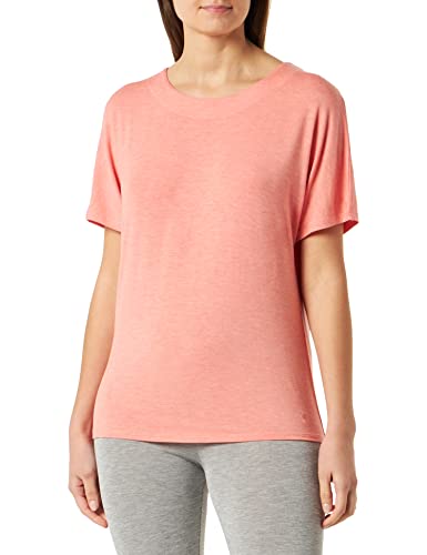 Triumph Thermal Mywear Top SSL Camiseta de Pijama, Naranja-Combinación Luz, 46 para Mujer