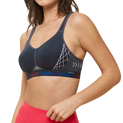 Triumph Triaction Cardio Flow P EX, Sujetador deportivo Mujer, Gris (Pebble Grey), 95B