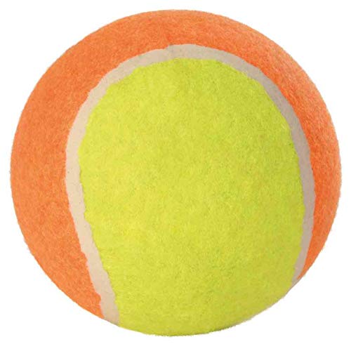 Trixie 3476 12 pelotas de tenis, diámetro 10 cm, surtidas