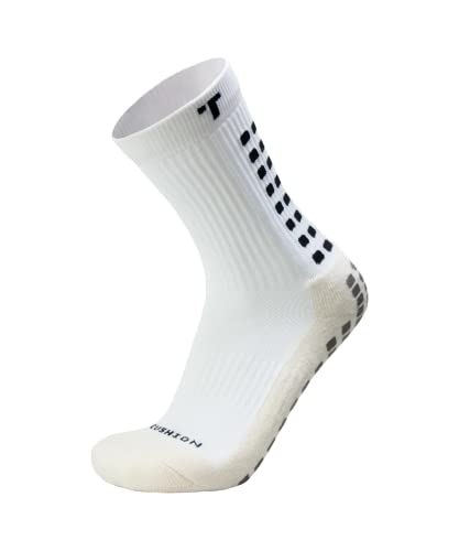 Trusox 3.0 Performance Enhancing Cushion, Calcetines, White, Talla L