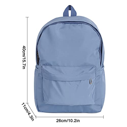 TSLBW Mochila para la Escuela Adolescentes Niños Mochila Casual para la Escuela Secundaria para Estudiantes Universitarios Bolsa de Deporte para viajes al aire libre Revista A4 IPad (azul)