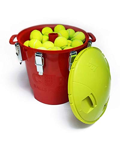 TUBOPLUS - Multiplica X4 la Durabilidad de Tus Pelotas | Presurizador para Pelotas de pádel y Tenis | CUBOPLUS100 | Compresor para Pelotas de pádel y Tenis con Capacidad para100 Bolas |