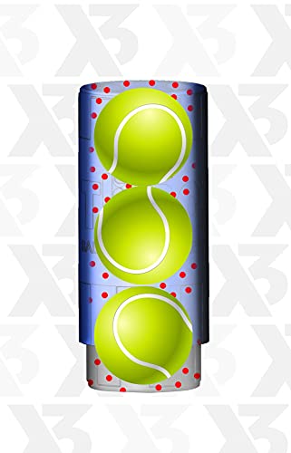 TUBOPLUS- TUBOX3 Naranja 2020 Bote Presurizador de Pelotas de Tenis y Padel - Ahorra Bolas por un Tubo!! - Más Vida para Tus Bolas – Made in Zaragoza-Spain –