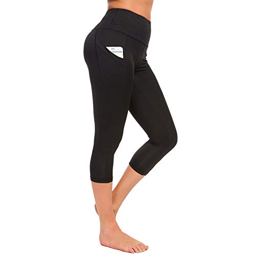 TUPARKA Mallas Pantalones Deportivos Leggings Mujer con bolsillos, Running Fitness cintura alta Medias Pantalones de yoga elásticos Control de barriga Gimnasio Deportes para mujeres