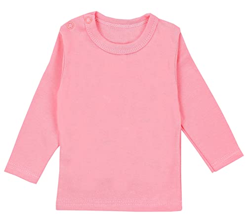 TupTam Bebé Niñas Camisa Manga Larga Paquete de 5, Mix de Colores 6, 104