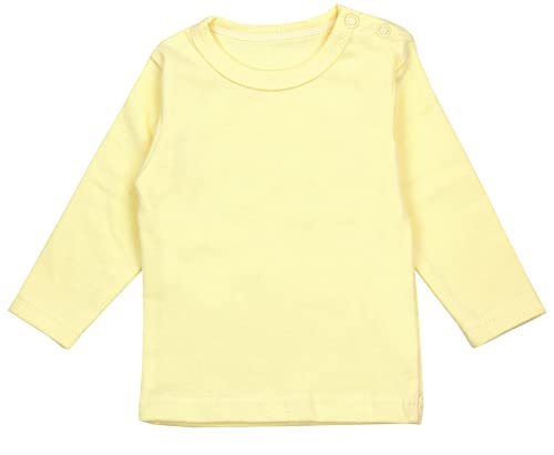 TupTam Bebé Niñas Camisa Manga Larga Paquete de 5, Mix de Colores 6, 98