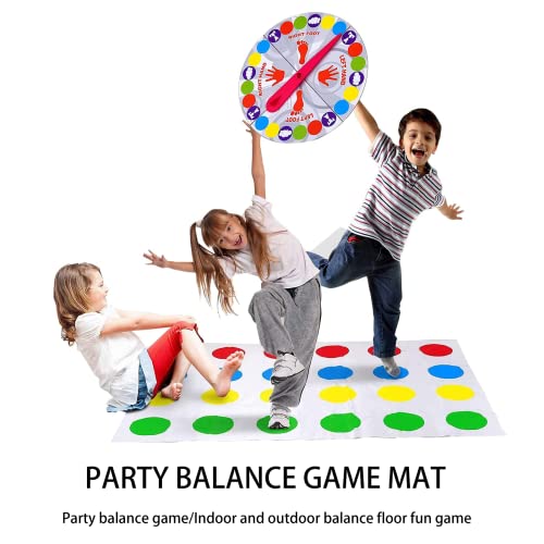 Twister Gigante Infantil Juegos Juegos De Suelo Gaming Familiar Twister Juegos Mesa Divertidos Juegos Habilidad Divertidos Juegos Habilidad Adultos Niños A Partir De 6 Años Para 2-4 Personas