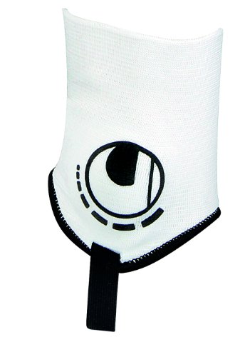 Uhlsport 100694801, Tobillera Hombre, Blanco (White), L