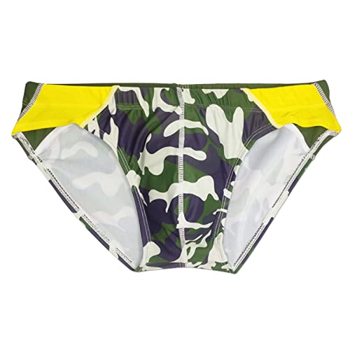 ULLIAN bañador Slip Hombre es con Estampado de Rayas Love,Bodybuilding Personalidad bañadores bañadores Calzoncillos de Playa 2023,Zapatillas