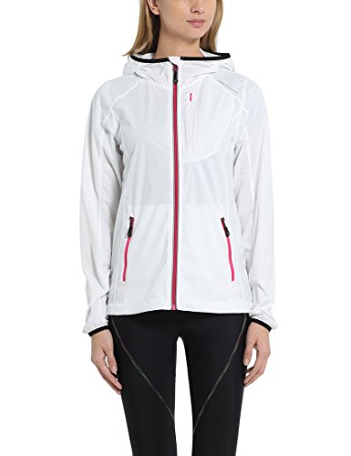 Ultrasport Eldy Chaqueta, Mujer, Blanco, XS