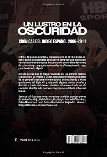 Un lustro en la oscuridad. Crónicas del boxeo español 2006-2011