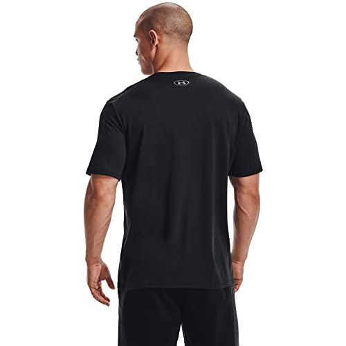 Under Armour Boxed Sportstyle SS Camiseta, Hombre, Negro, XL