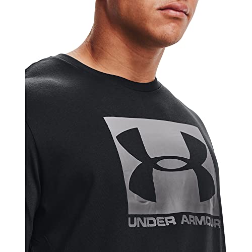 Under Armour Boxed Sportstyle SS Camiseta, Hombre, Negro, XL