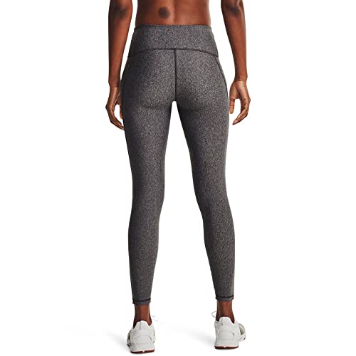 Under Armour HG Armour HiRise Leg Legging Deportivo, Mujer, Gris (Charcoal Light Heather), M