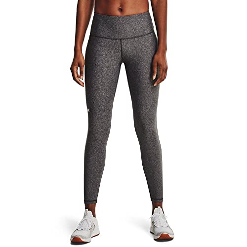 Under Armour HG Armour HiRise Leg Legging Deportivo, Mujer, Gris (Charcoal Light Heather), M