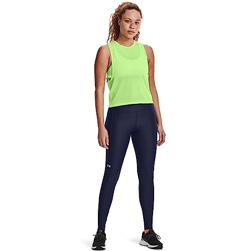 Under Armour Leggings Deportivos de Cintura Alta para Mujer, para Gimnasio, con absorción de Sudor y elástico en 4 vías, Ideal para Yoga, Pilates, Ciclismo, etc. Armour Hirise Leg