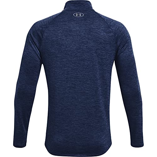 Under Armour Tech 2.0 1/2 Zip, Parte Superior del Calentamiento Hombre, Azul (Academy/ Steel), L