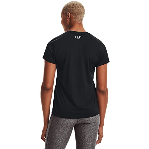 Under Armour Tech Short Sleeve V - Solid Camiseta, Mujer