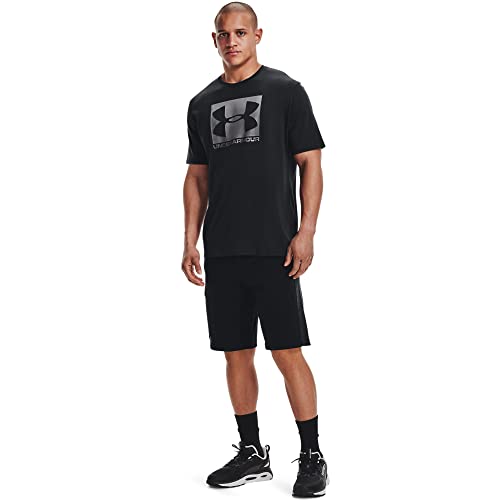 Under Armour UA Boxed Sportstyle Camiseta, Hombre, Negro (Black/Graphite), L