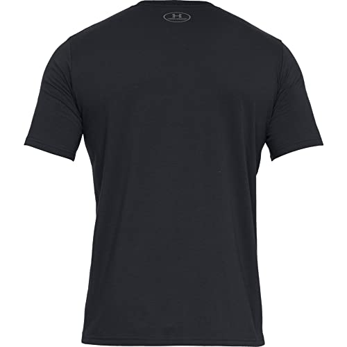 Under Armour UA Boxed Sportstyle Camiseta, Hombre, Negro (Black/Graphite), L