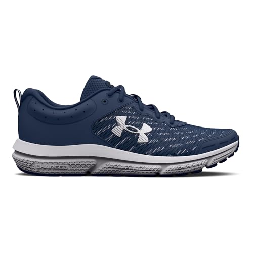 Under Armour - Ua Charged Assert 10, Zapatillas para Correr para Hombre, Academia / Academia / Blanco, 43 EU