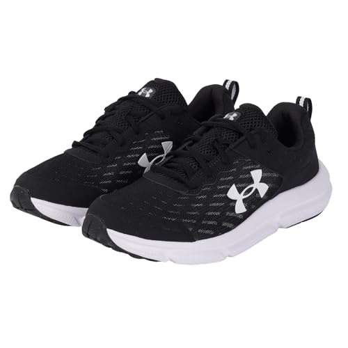 Under Armour - Ua Charged Assert 10, Zapatillas para Correr para Hombre, Negro / Negro / Blanco, 40 EU