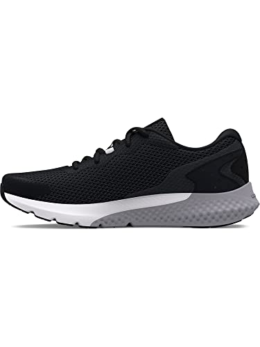 Under Armour - Ua Charged Rogue 3, Zapatillas para correr para Hombre, Negro / Gris / Blanco, 43 EU