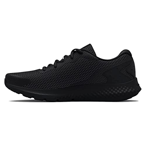 Under Armour - Ua Charged Rogue 3, Zapatillas para correr para Hombre, Negro / Negro / Negro, 42 EU