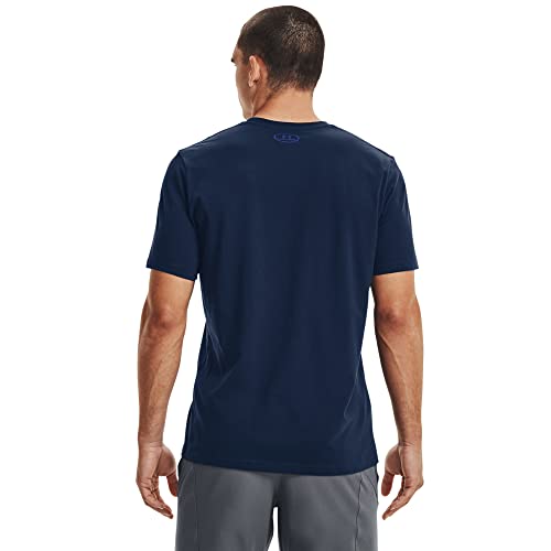 Under Armour Ua Gl Foundation, Camiseta De Manga Corta Hombre, Azul (academy Steel Royal), M