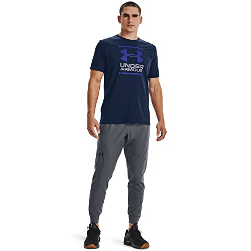 Under Armour Ua Gl Foundation, Camiseta De Manga Corta Hombre, Azul (academy Steel Royal), M