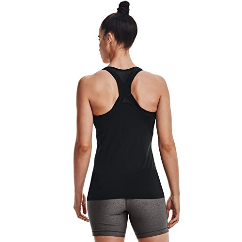 Under Armour Ua Heatgear Racer, Camiseta Sin Mangas Mujer, Negro (Black), M