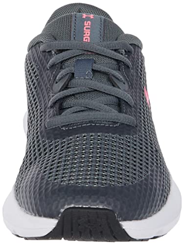 Under Armour - Ua W Surge 3, Zapatillas para Correr para Mujer, Gris Pitch Gray White Cerise, 38 EU