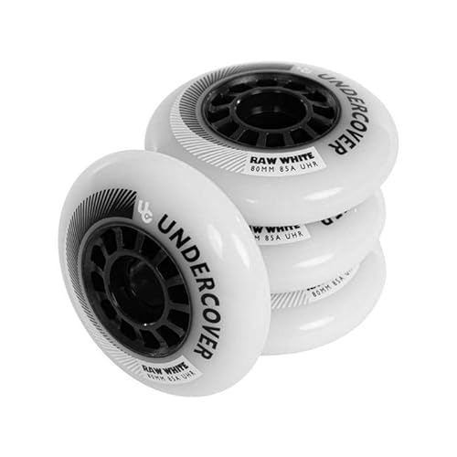 Undercover Ruedas Roller Raw 80/85A White (Pack de 4)