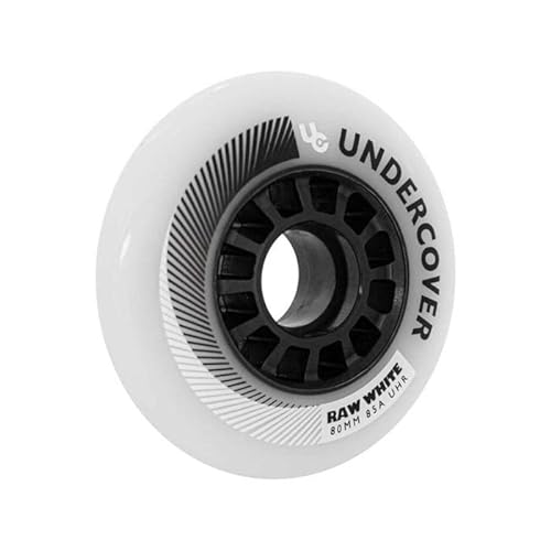 Undercover Ruedas Roller Raw 80/85A White (Pack de 4)