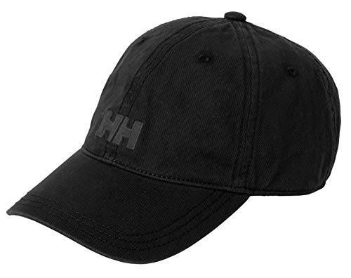 Unisex Helly Hansen Logo Cap, Negro, STD