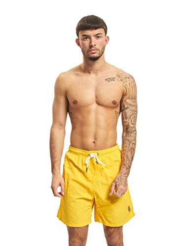 URBAN CLASSICS Bañador para Hombre Estilo Moderno, Bermudas Cortos, Shorts de Baño para Natación de Secado Rápido adapto para las Vacaciones, Tallas XS-5XL