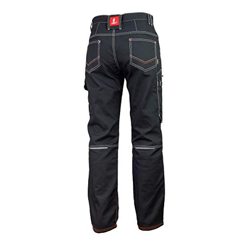 Urgent URG-B Pantalones de trabajo, 315 g/m², Negro , 60