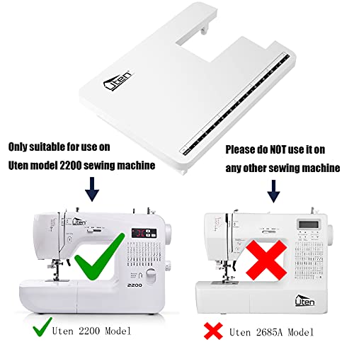 Uten Tabla de extensión para máquina de coser Uten 2200 máquina de coser