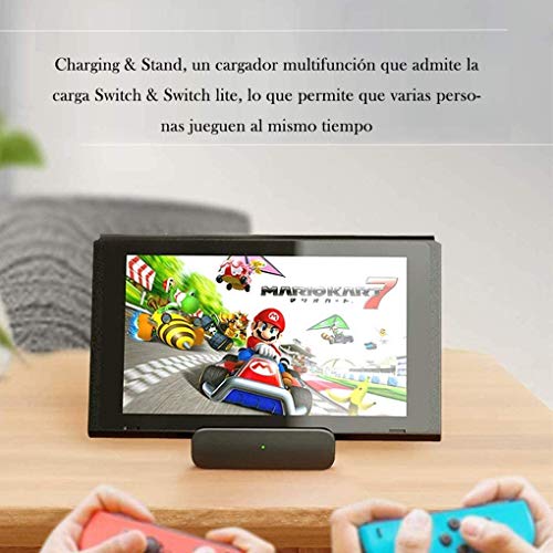 VABOO Switch Dock, Base de Carga para Nintendo Switch & Switch Lite Portátil TV Dock con Soporte de Carga USB-C PD, USB 3.0 y Puerto HDMI, Soporta Samsung Dex Mode/Huawei PC Mode