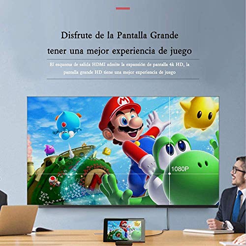 VABOO Switch Dock, Base de Carga para Nintendo Switch & Switch Lite Portátil TV Dock con Soporte de Carga USB-C PD, USB 3.0 y Puerto HDMI, Soporta Samsung Dex Mode/Huawei PC Mode