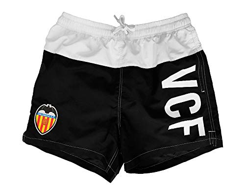 Valencia CF Bañador Adulto Swimt Blanquinegro, Hombre, M