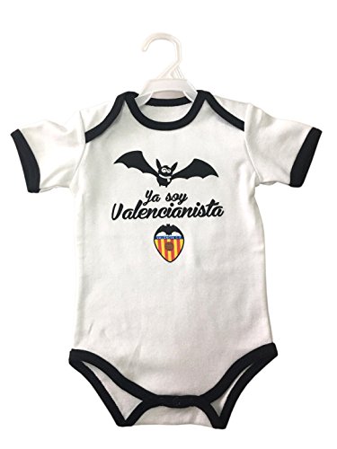 Valencia CF Body Blanco Murcielago VCF 0M Ropa Interior, Unisex bebé