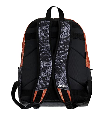 Valencia CF Mochila – Mochila Escolar Juvenil Dos Compartimentos Doble Cremallera – Medidas 33x44x14 cm Color Negro