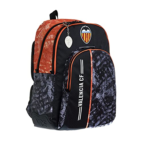 Valencia CF Vball, Hi Tecpoint Unisex Niños, Negro, 32x44x14 Cm