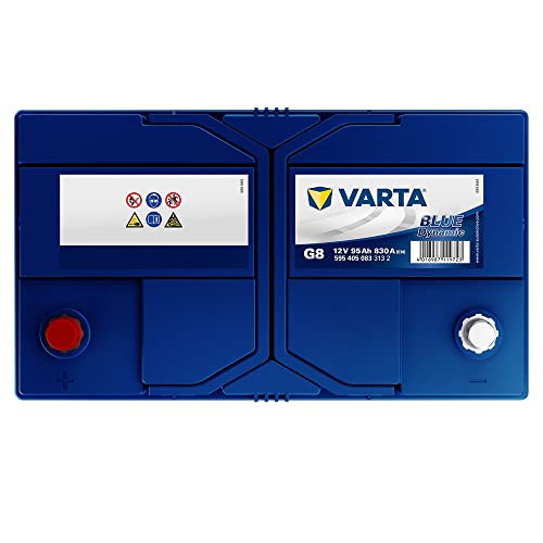 Varta Blue Dynamic 595 405 083 - Batería de arranque, 12V, 95Ah, 830A, para Automóvil de turismo