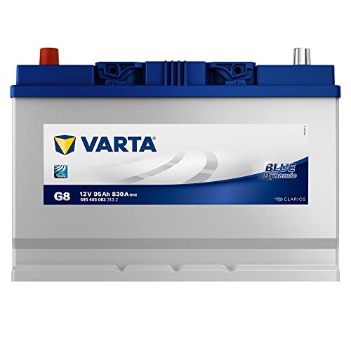 Varta Blue Dynamic 595 405 083 - Batería de arranque, 12V, 95Ah, 830A, para Automóvil de turismo