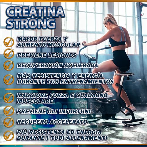 VAZMARLAB PROFESSIONAL | Creatinastrong | Exclusiva Creatina sabor Chocolate | 100% creatina pura monohidrato | Aumentar masa muscular | Mayor rendimiento | Solubilidad óptima | 300 gramos