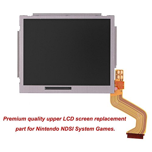 Vbestlife Piezas de Recambio, Pantalla LCD de Reemplazo Inferior y Superior Compatible para Nintendo NDSI (Superior)