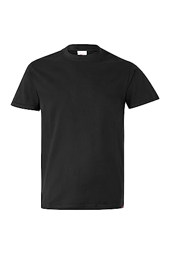 Velilla Camiseta manga corta, color negro, talla L