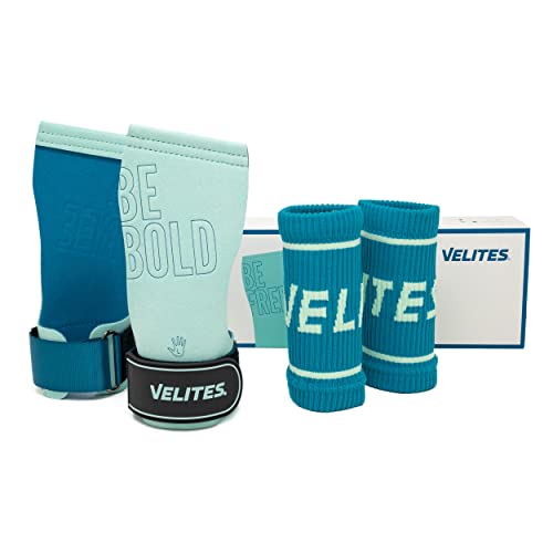 Velites I Calleras Quad Pro Talla XL I Calleras Profesionales para Cross Training o Gimnasia I Aptas para cualquier superficie I Uso con Magnesio I Diseño sin agujerosI Incluyen bandas de Regalo.